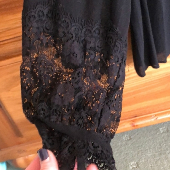 Beautiful Black Boden Blouse with Lace Details - Picture 3 of 3